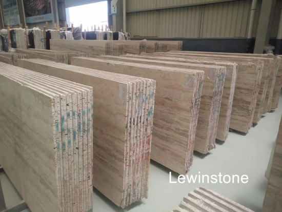 Italy Silver Grey Travertine marble